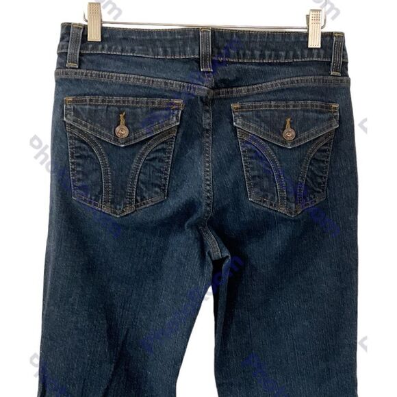 DKNY SOHO Dark Wash Slight Bootcut Jeans  32” - Picture 3 of 5